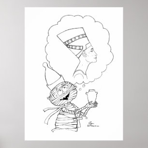 Póster Sr. Mummific no amor