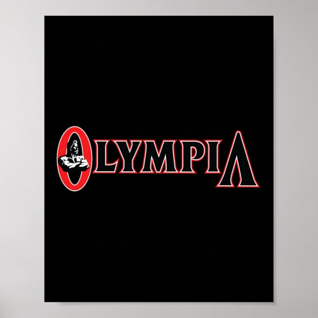 Poster Sr. Olympia For Men Malhação Bodybuilding (Frente)