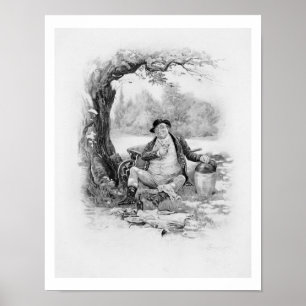 Póster Sr. Pickwick, 'de Charles Dickens: Uma