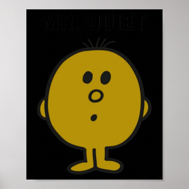 Poster Sr. Silencioso (Frente)