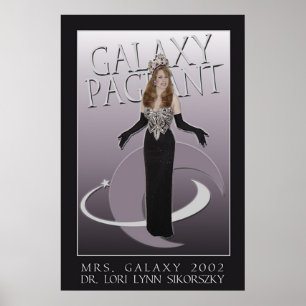 Póster Sra. Galáxia 2002 - 1