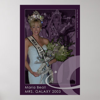 Poster Sra. Galaxy 2003