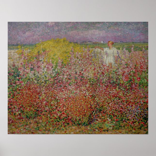 Poster Sra. Russell Entre as Flores de Belle Isle (Frente)