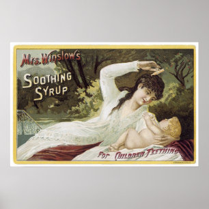 Póster Sra. Winslows Soothing Syrup
