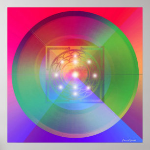 Póster Sri Chakra Yantra