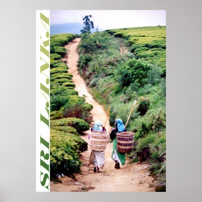 Póster Sri Lanka (Frente)
