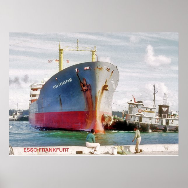 POSTER SS ESSO FRANKFURT (Frente)