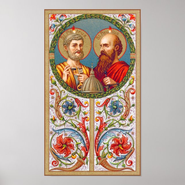Poster SS. Peter e Paul, Apostles (JMAS 01) (Frente)