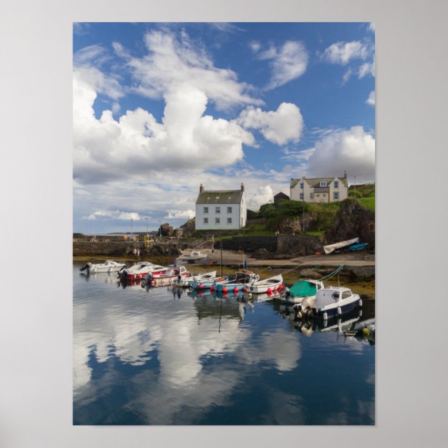 Poster St Abbs, Escócia (Frente)