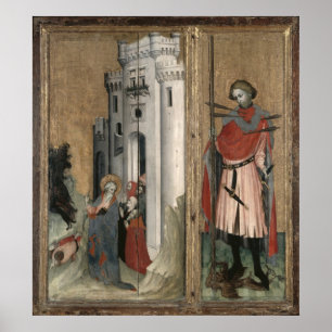 Póster St Andrew que persegue demónios da cidade