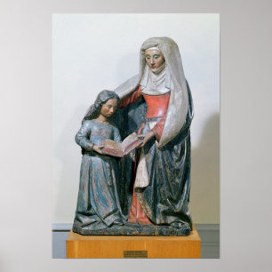 Póster St Anne e o Virgin, 1500-30