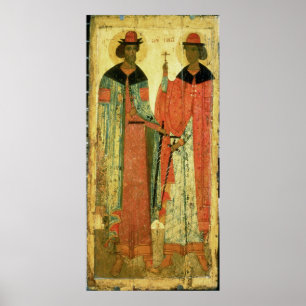 Póster St. Boris and St. Gleb, Moscow