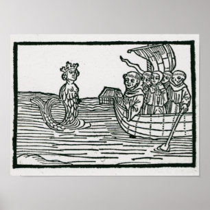 Póster St. Brendan e a sirene