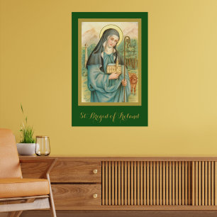 Poster St. Brigid de Ireland (M 014)
