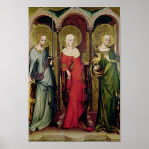 Póster St. Catherine de Alexandria, St Mary