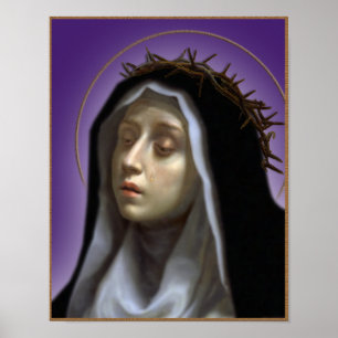 Póster St. Catherine of Siena