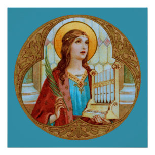Póster St. Cecília de Roma (BK 003)