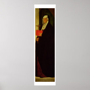 Póster St. Clare, c.1485-90 (tempera no painel)