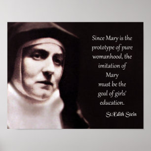 Poster St. Edith Stein