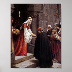 Poster St. Elizabeth de Hungria
