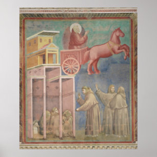 Póster St. Francis Appears to His Companions
