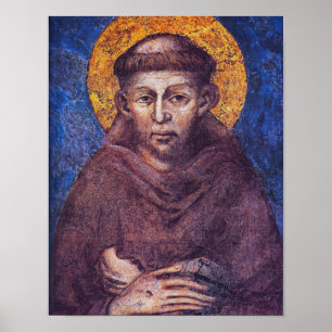 PÓSTER ST FRANCIS DE ASSISI.