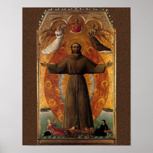 Póster St Francis de Assisi
