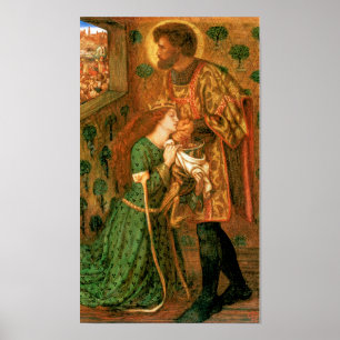 Póster St George e a princesa Sabra