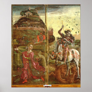 Póster St George e o dragão