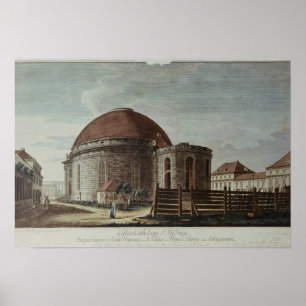 Poster St. Hedwig, catedral, Berlim