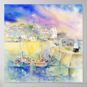 Poster St Ives Cornualha Reino Unido