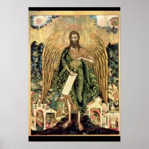 Póster St John o baptista, anjo da região selvagem