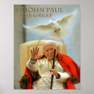 POSTER ST JOHN PAUL O EXCELENTE