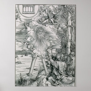 Póster St John que devora o livro