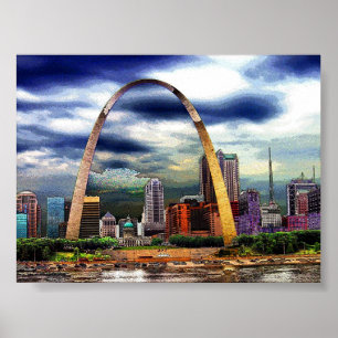 Póster St Louis pela tempestade