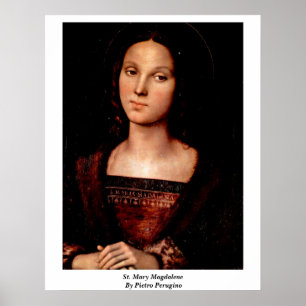 Póster St Mary Magdalene por Pietro Perugino