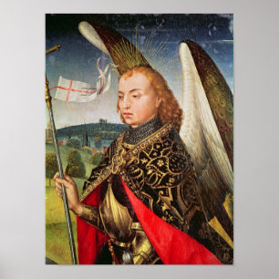 Póster St Michael o arcanjo, 1460-66
