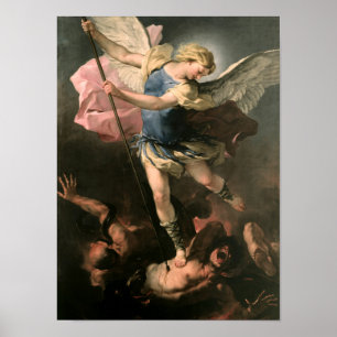 Póster St Michael por Giordano