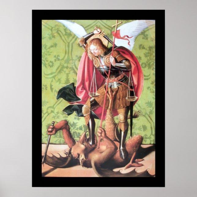 PÓSTER ST. MIGUEL, DRAGÃO E JUSTIÇA (Frente)