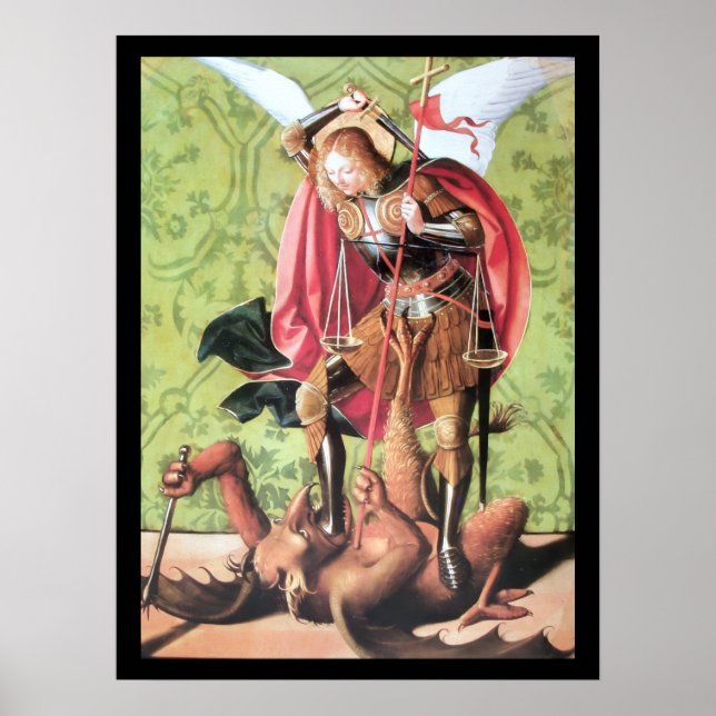 PÓSTER ST. MIGUEL, DRAGÃO E JUSTIÇA (Frente)