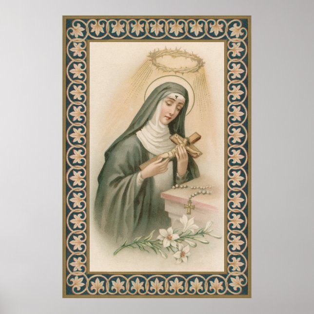 Poster St. Rita de Cascia (M 015) (Frente)