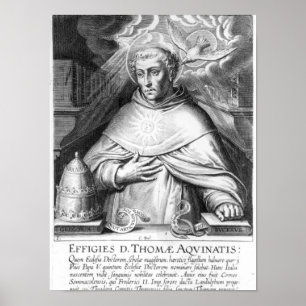 Póster St Thomas Aquinas