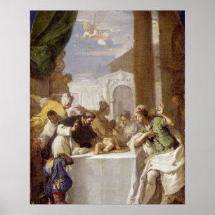 Poster St. Vincent Ferrer que executa um milagre