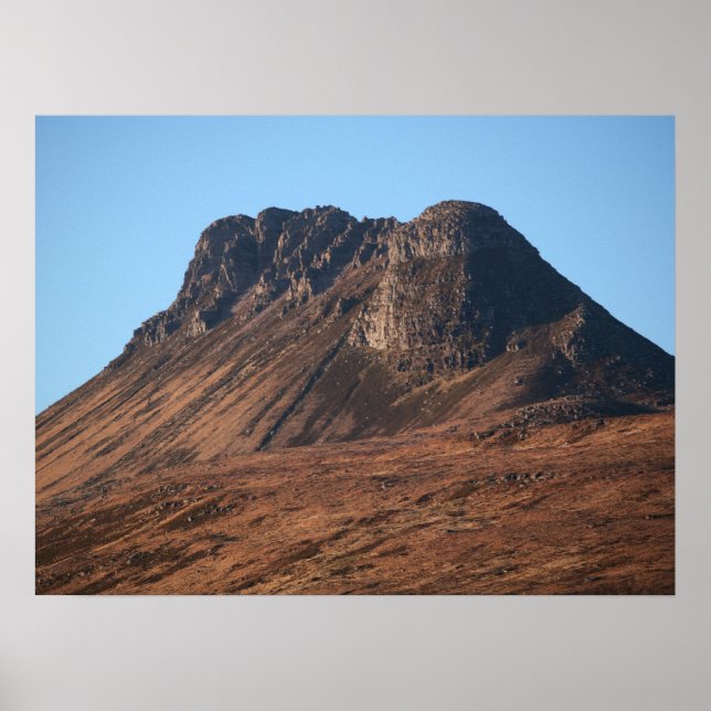 Poster Stac Pollaidh Scotland (Frente)