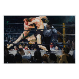 Póster Stag at Sharkey's (1909), por George Wesley Bellow