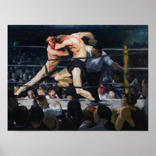 Poster Stag na Sharkey's George Bellows