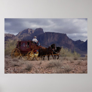 Poster Stagecoach da fuga de Great Western