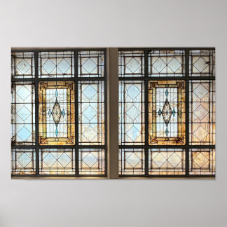 Poster Stained Glass