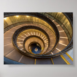 Poster Staircases in Vatican Museum 