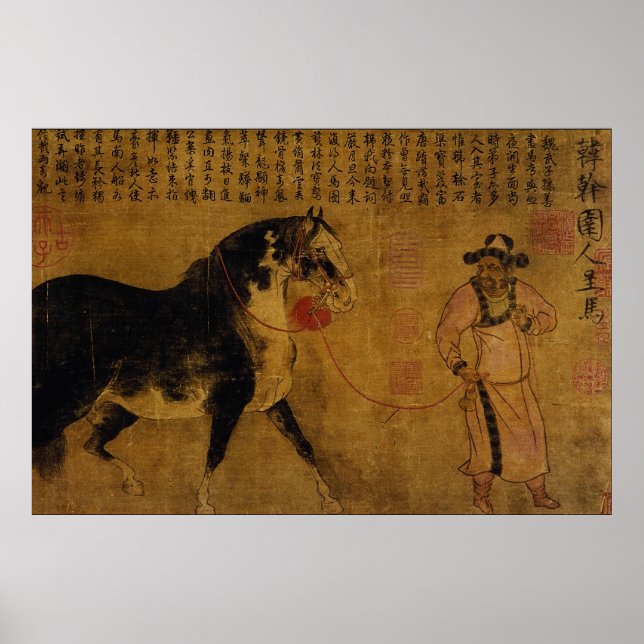 Poster Stallion com Groom (Frente)